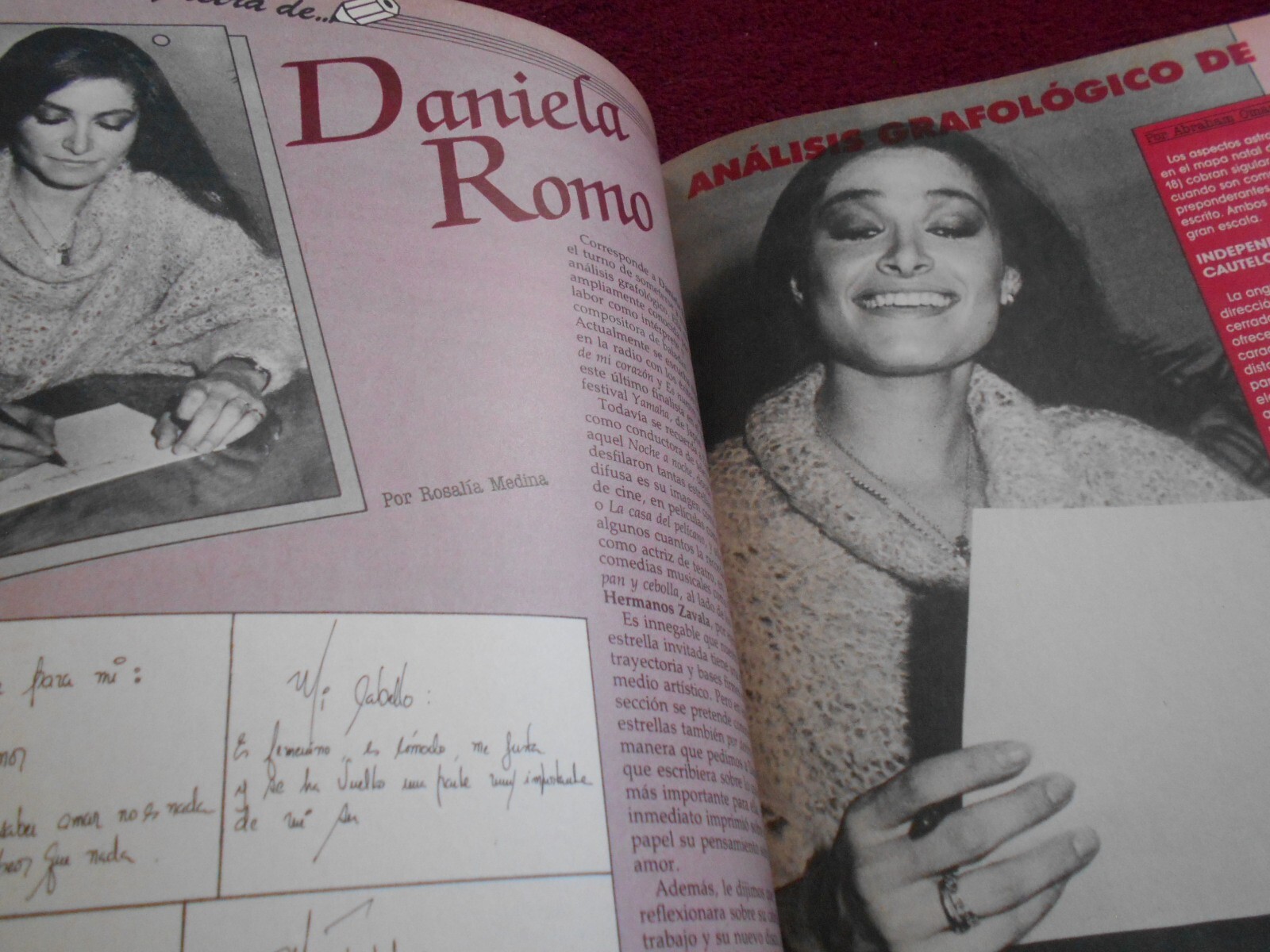 RITMO magazine PANDORA MARIA CONCHITA ALONSO MARISELA LUCIA MENDEZ FLANS TIGRESA