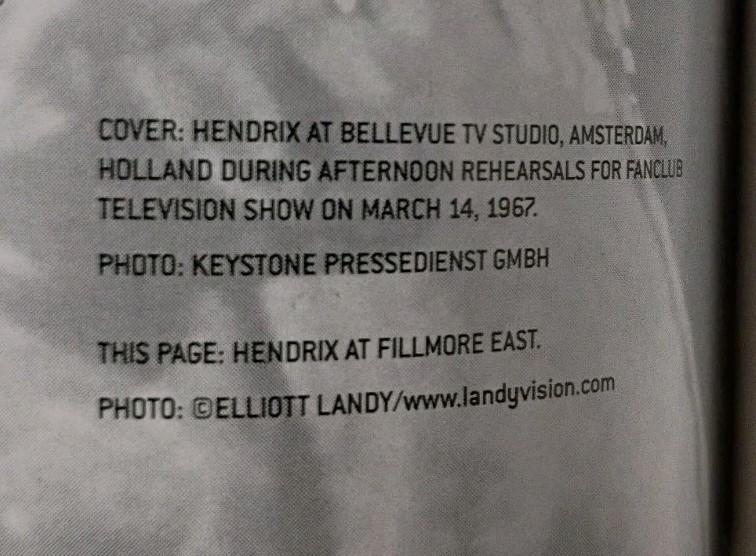 1999 JIMI HENDRIX Vol 3 No 1 Magazine: Experience Hendrix, EX Cond, 80 pgs