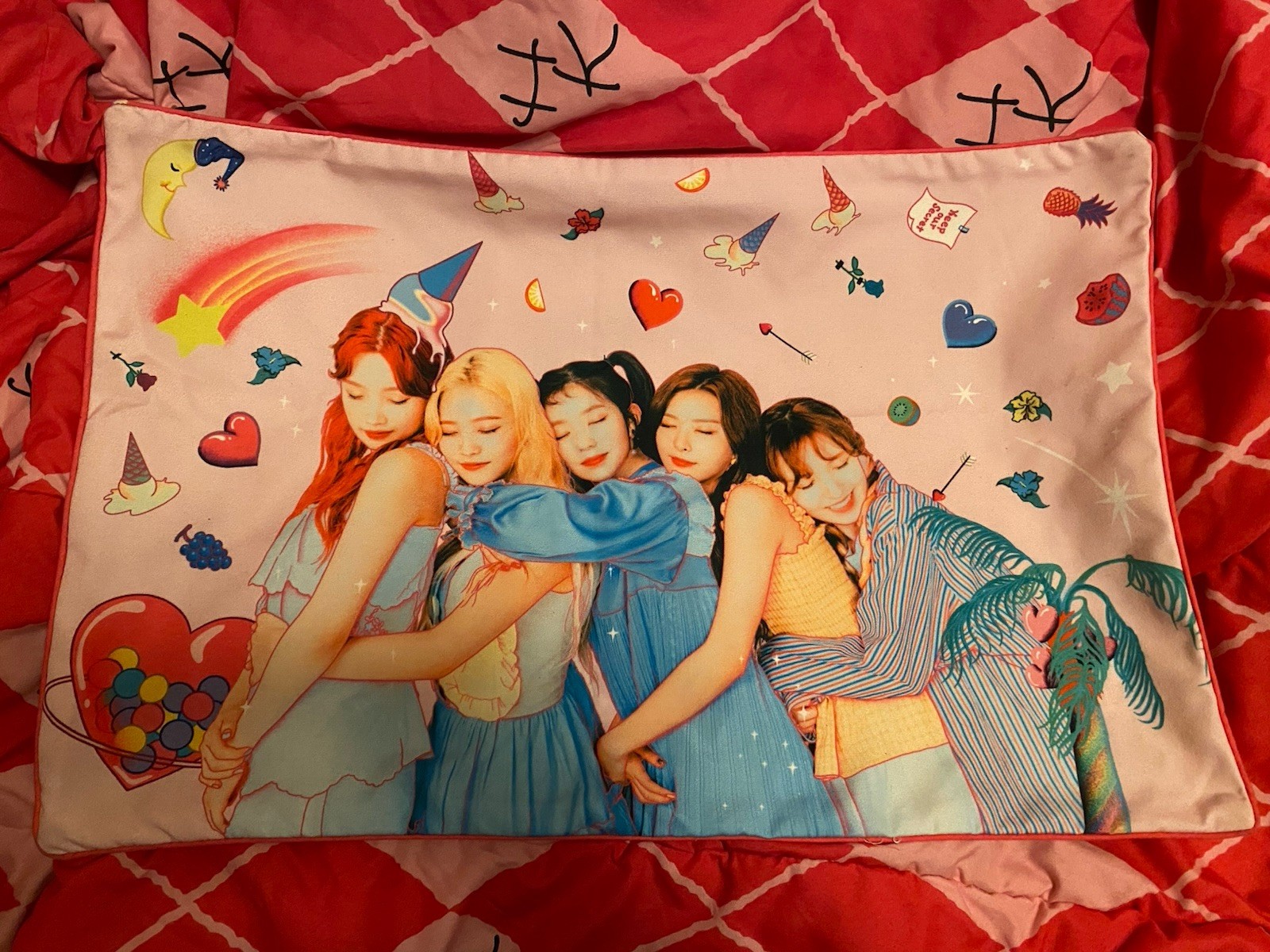 Rare Red Velvet Redmare Concert Merch Pillowcase Kpop Sm entertainment