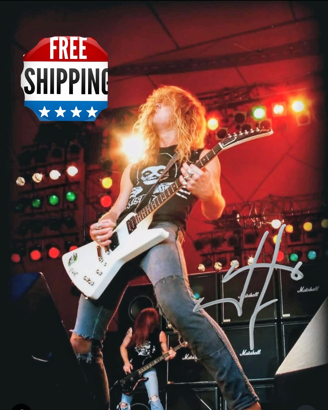 James Hetfield Metallica Autographed Signed 8×10 Photo Reprint Free Shipping