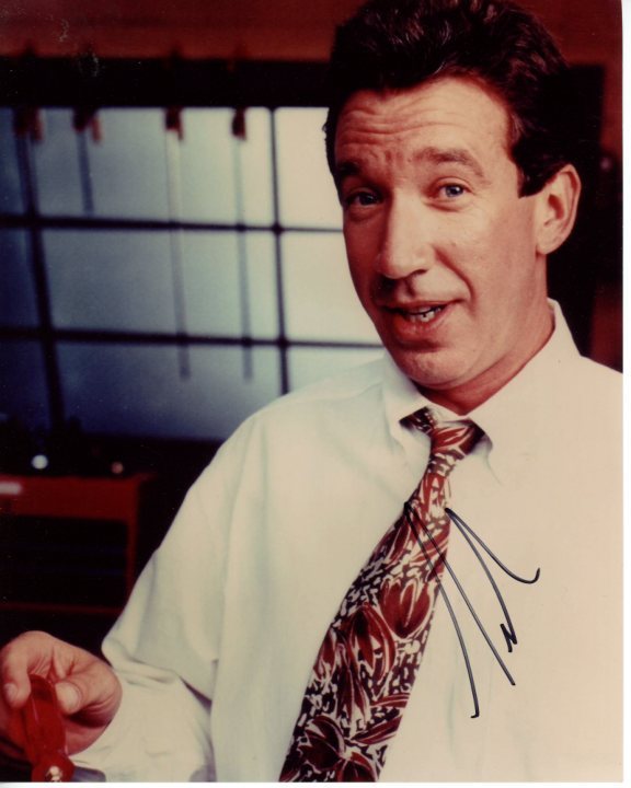 TIM ALLEN signed autographed 8×10 HOME IMPROVEMENT TIM TAYLOR photo