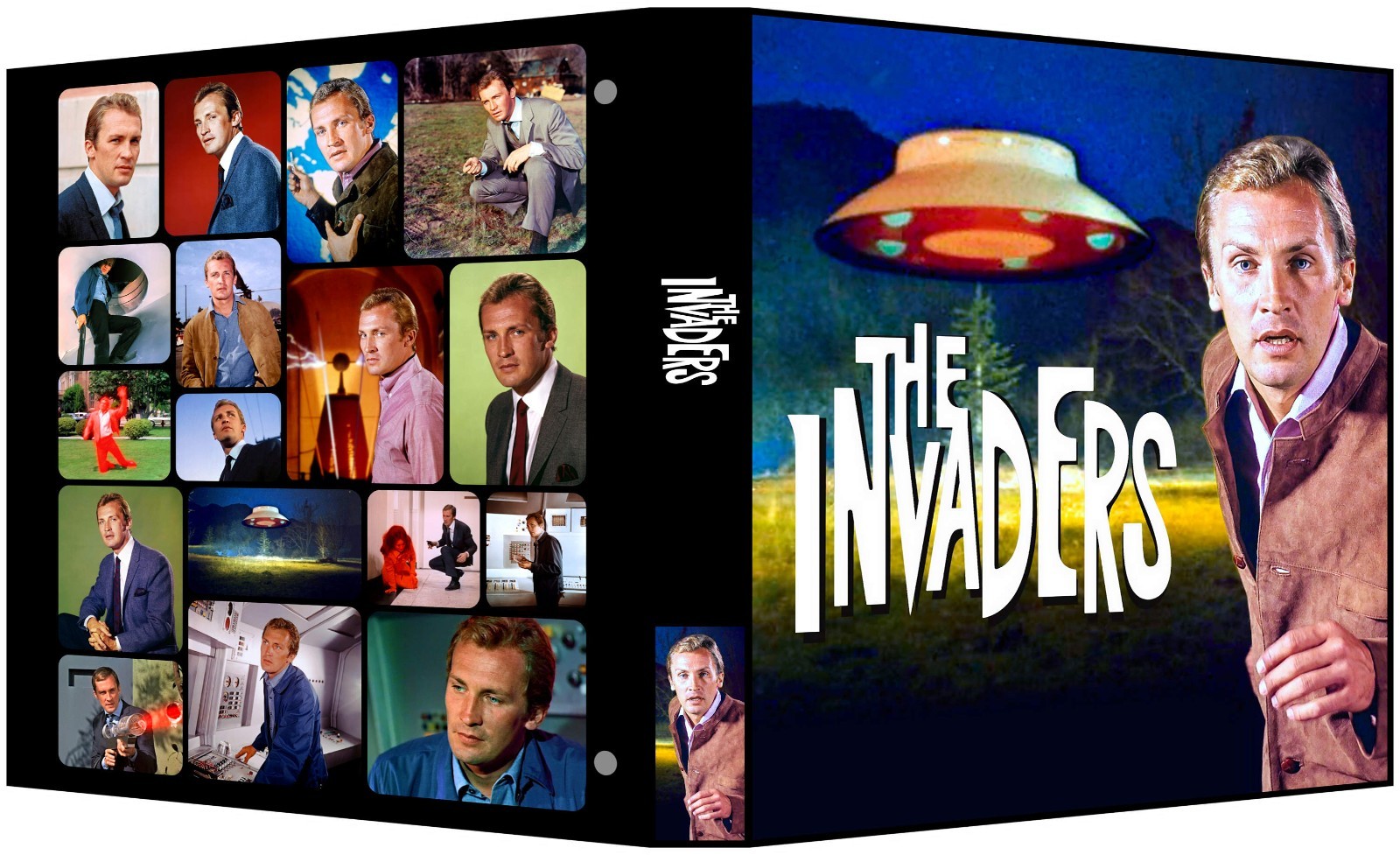 THE INVADERS Custom 3-Ring Binder Photo Album ROY THINNES