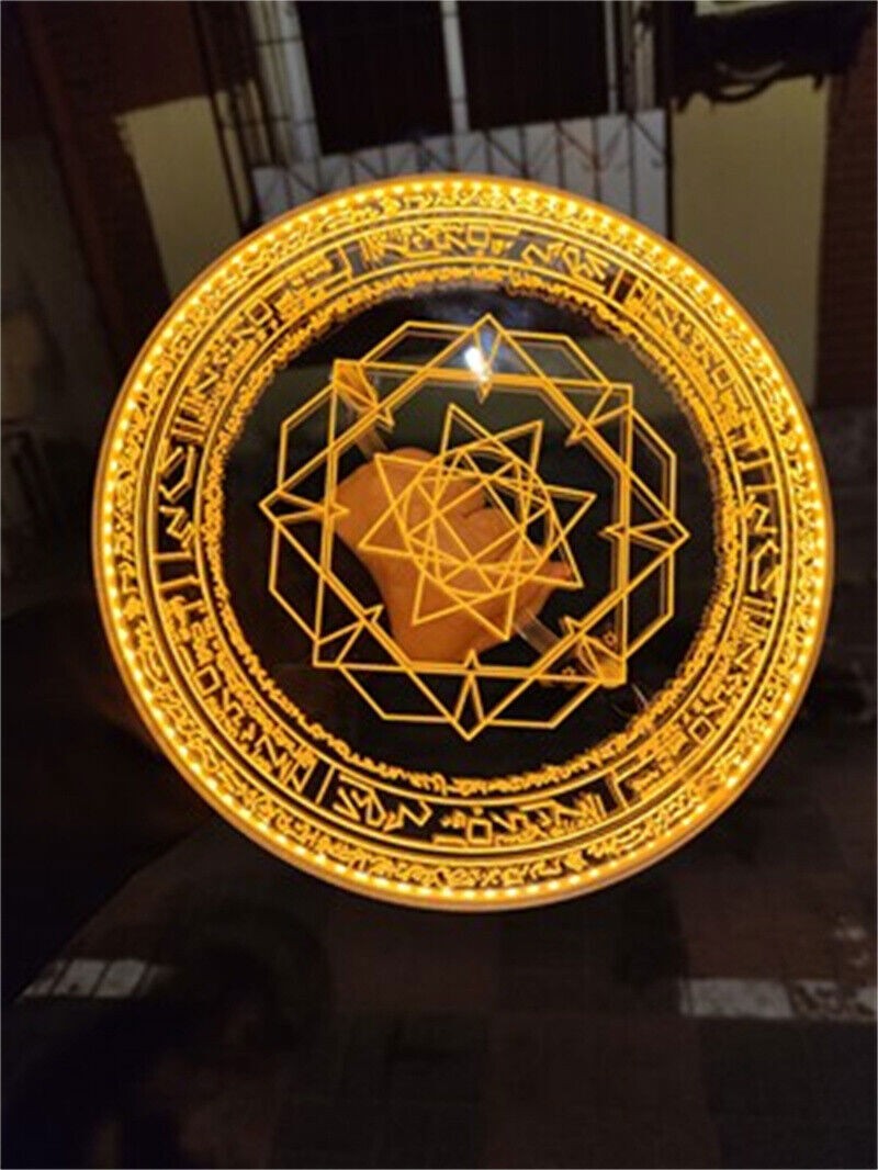 Doctor Strange Stephen Strange Cosplay Prop 30cm LED Magic Disc Handheld Toy New