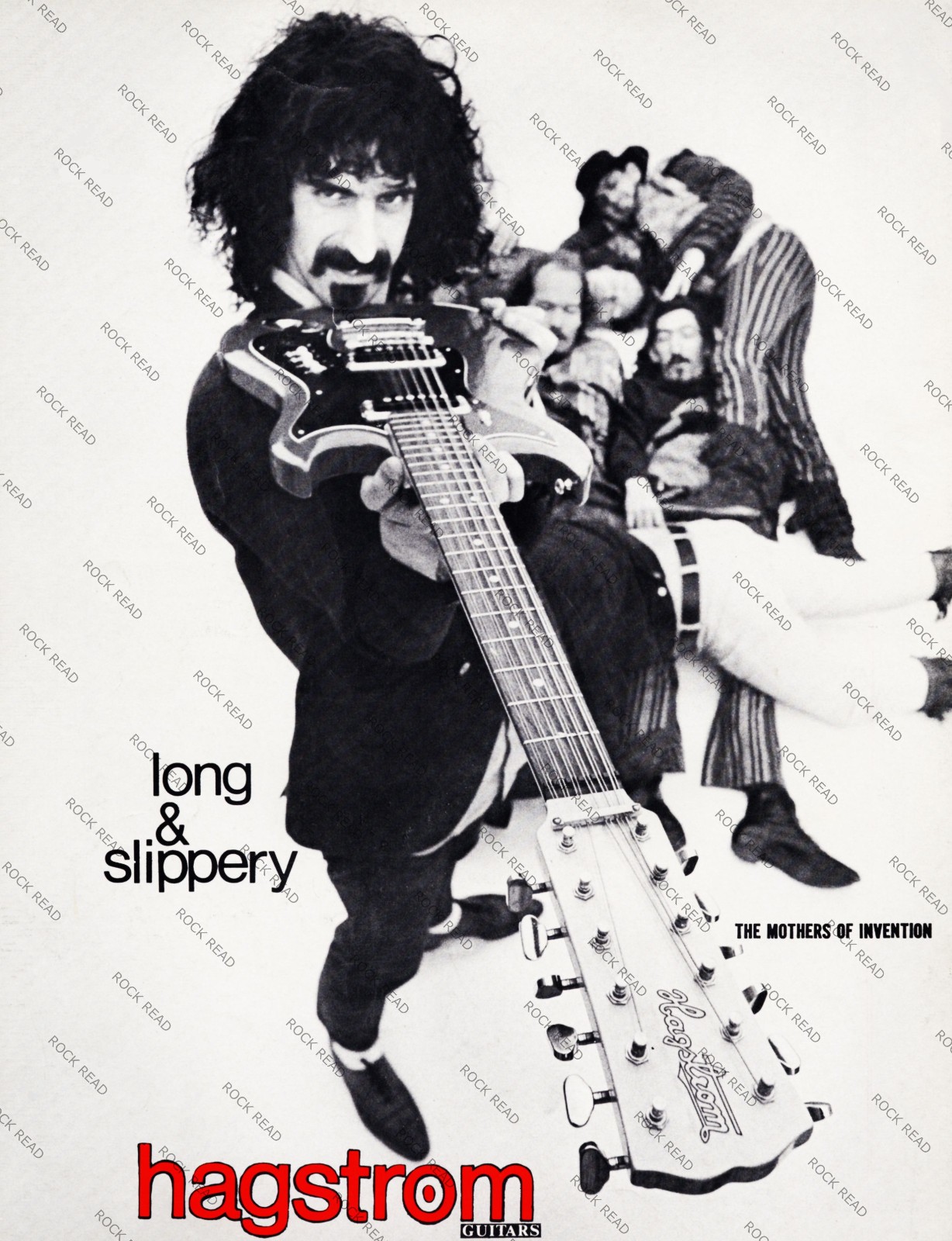 The Mothers Of Invention-Hagstrom Guitars Promo Poster 1967