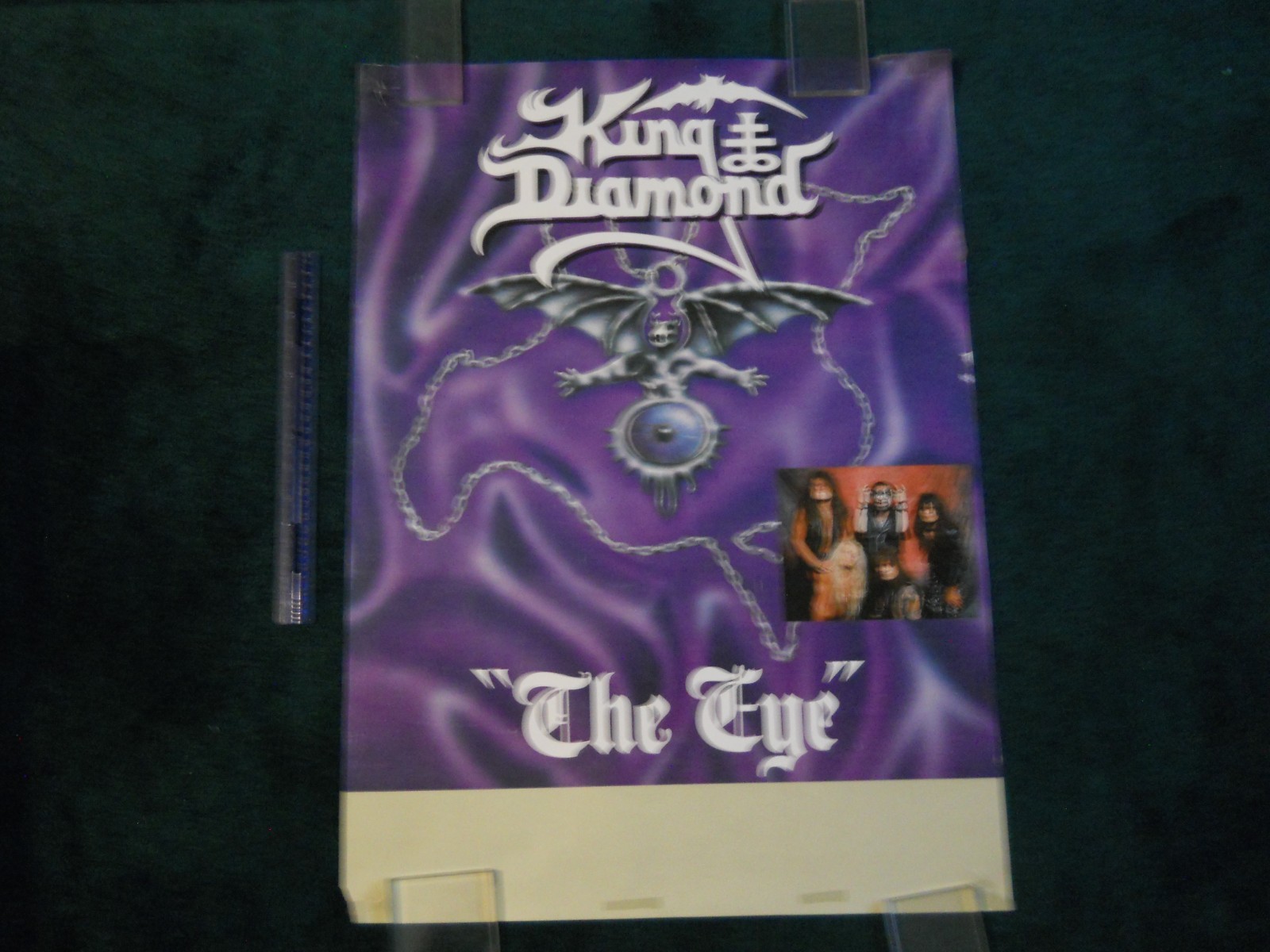 King Diamond The Eye Promo Poster 20X28 Inches Mercyful Fate Venom Slayer Sodom