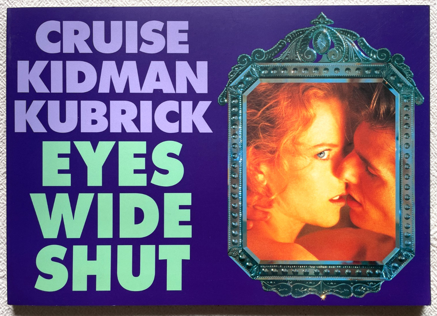 Eyes Wide Shut 1999 Movie Program Japan Cruise Kidman Kubrick Book