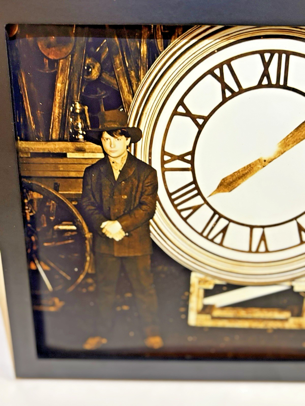 Back to the Future – Marty & Doc Clock Tower Photo Reproduction Prop 8×10 Photo