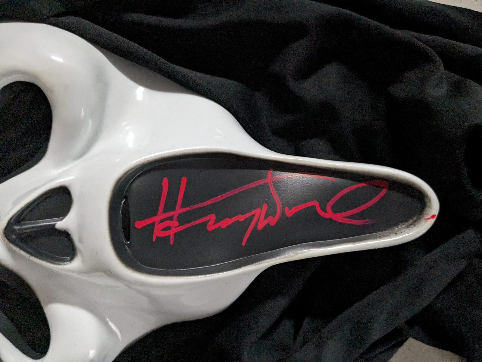 HENRY WINKLER Signed Scream Ghostface MASK Principal Himbry Autograph JSA COA w