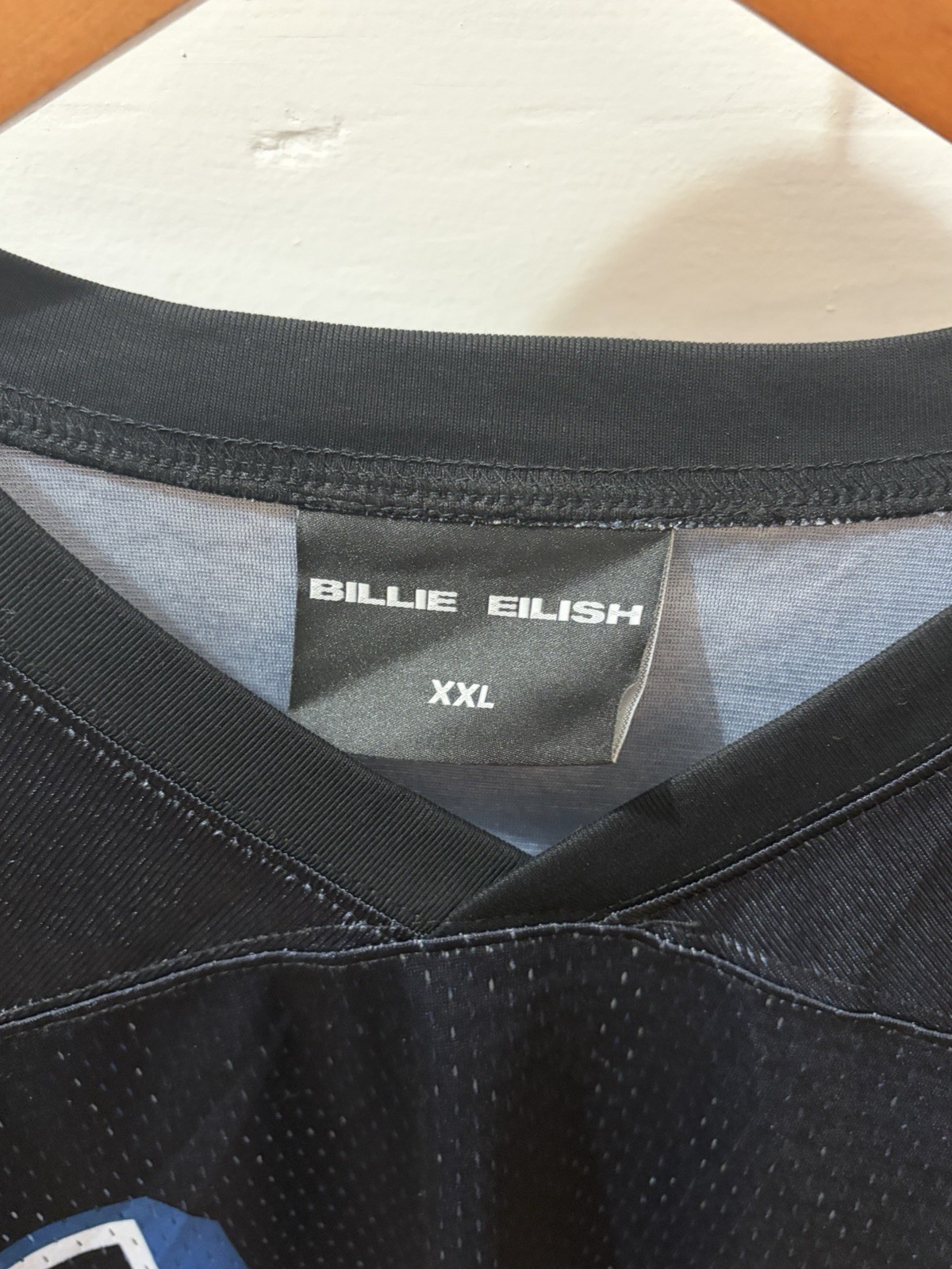 Official Billie Eilish Tour Jersey 2025 Size XXL Hit Me Hard And Soft Tour