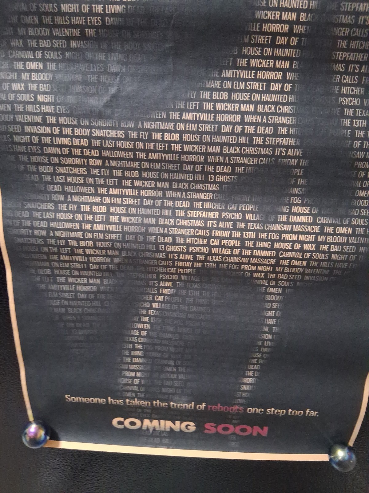Scream Movie Poster Rare