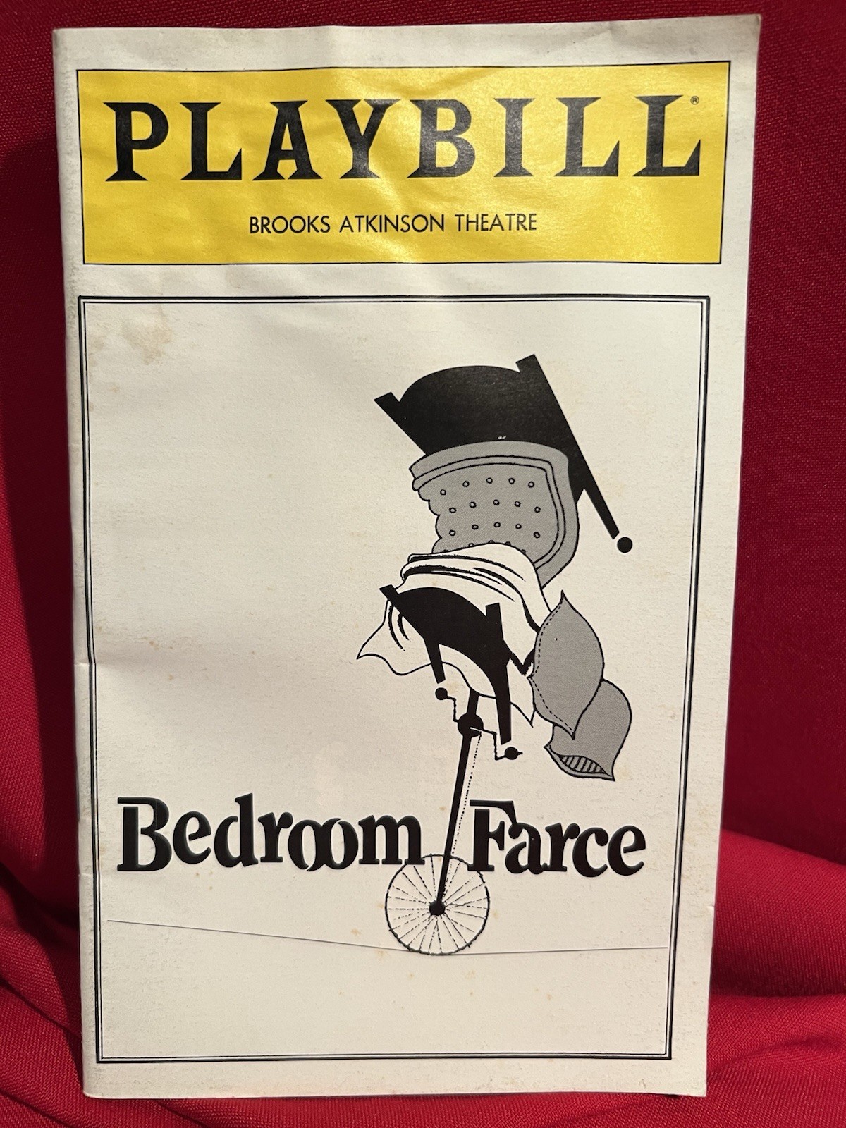 Bedroom Farce,Playbill,1979,Mildred Natwick,Jon Lithgow,Judith Ivey,Vintage