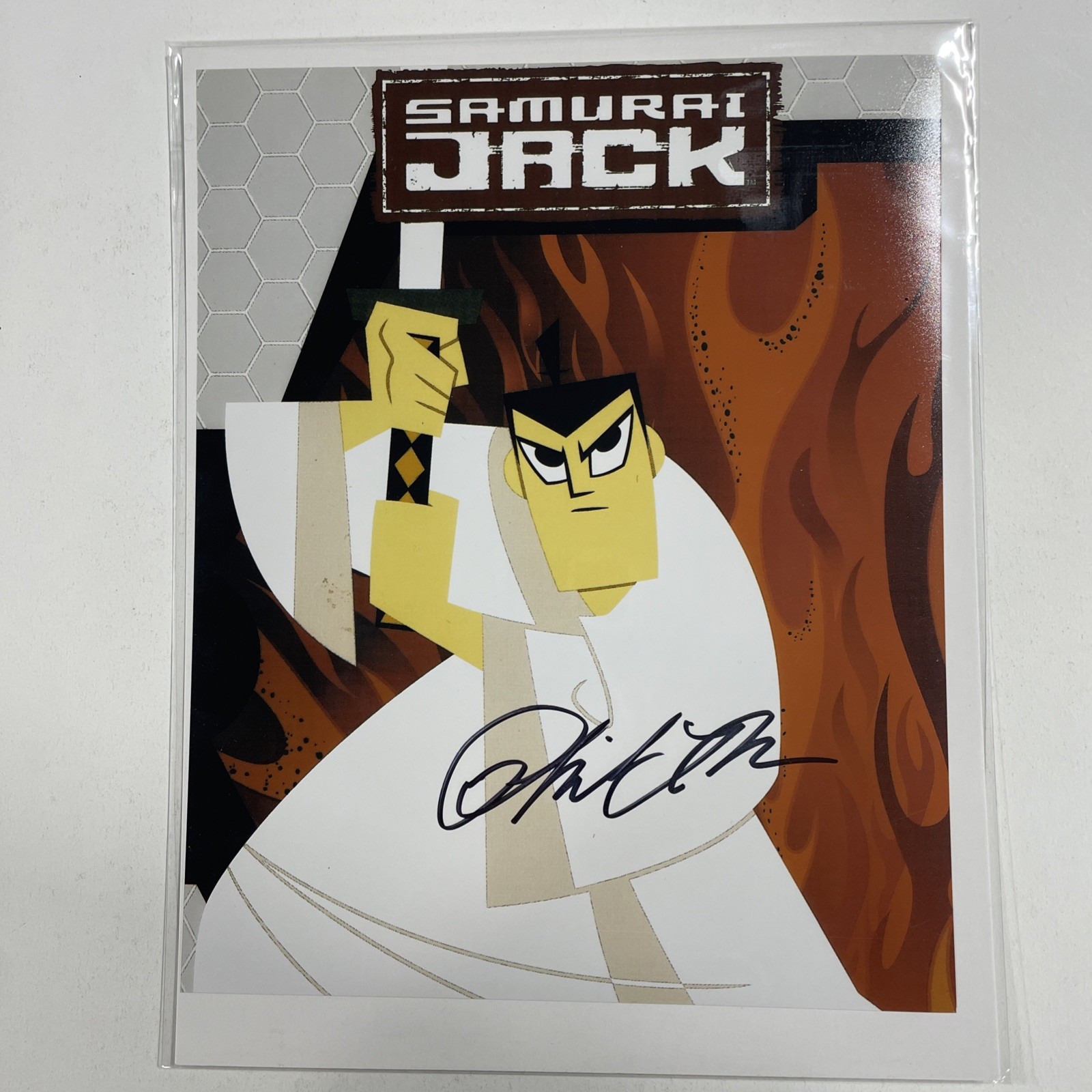 Samurai Jack Animated Show Photo 8×10 Signed Phil LaMarr W/COA