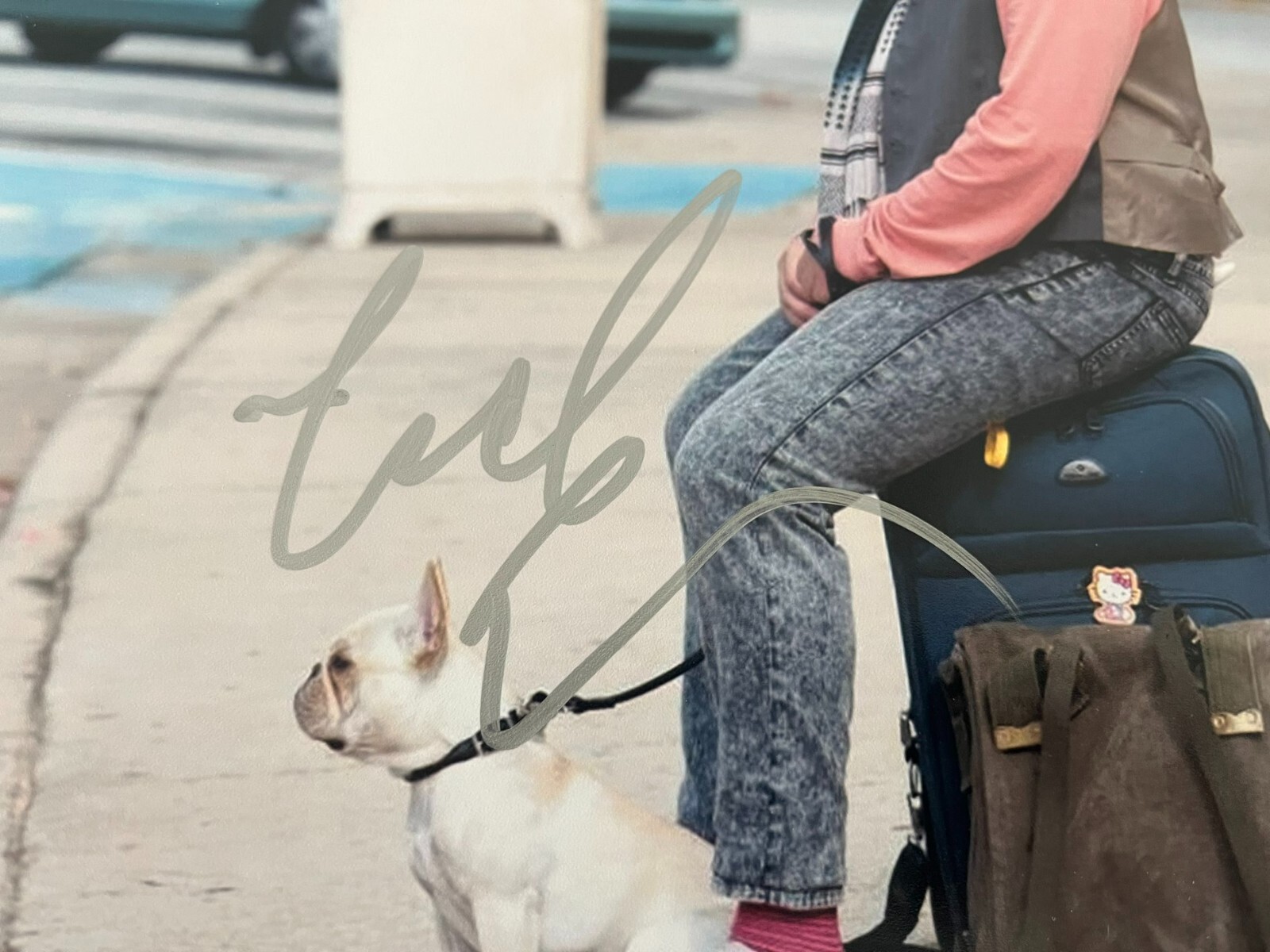 ZACH GALIFIANAKIS SIGNED AUTOGRAPH DUE DATE 11×14 PHOTO w/PROOF & BECKETT COA