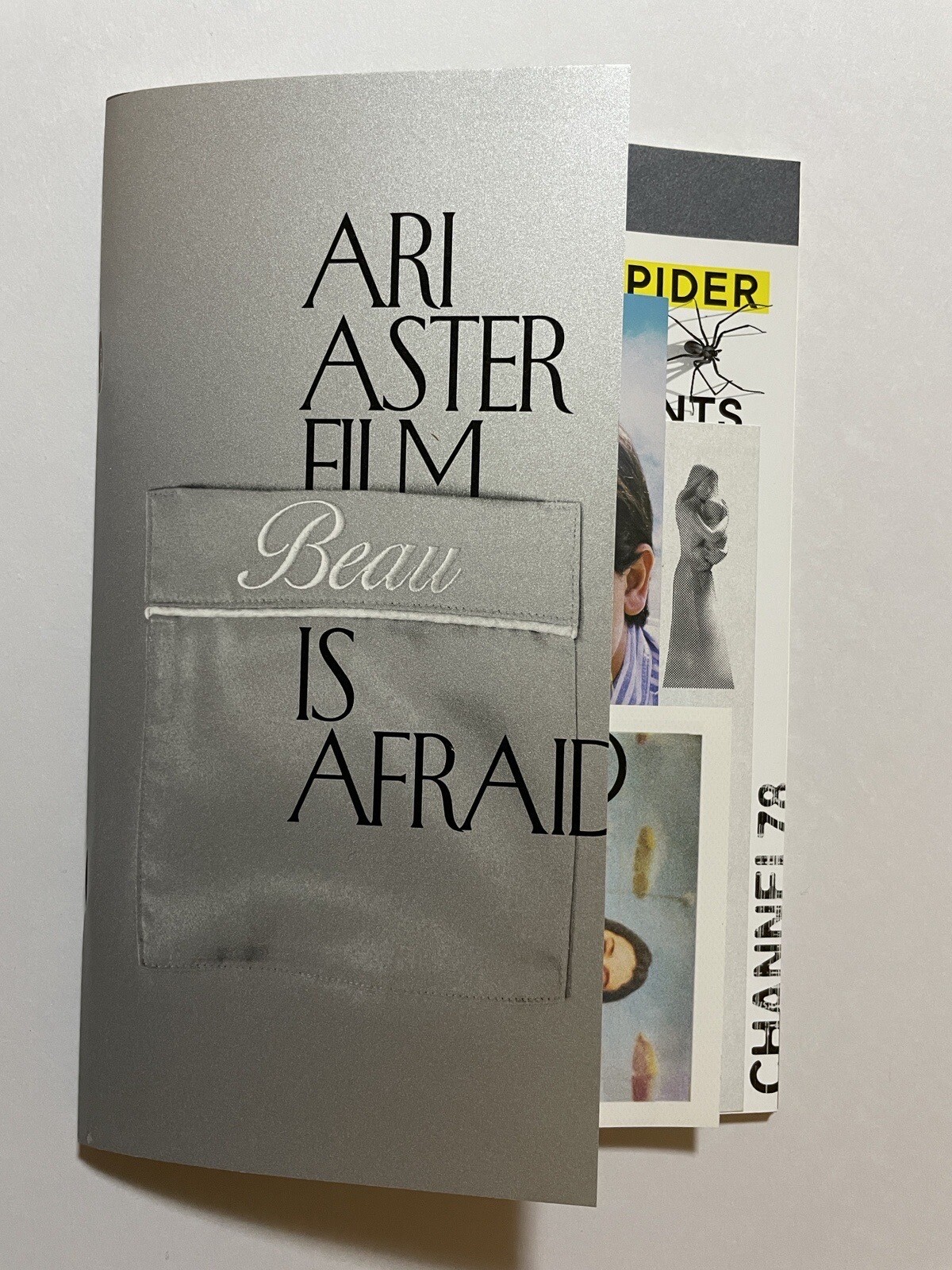 A24 / Beau Is Afraid : Pamphlet japan, Ari Aster, Joaquin Phoenix, brochure