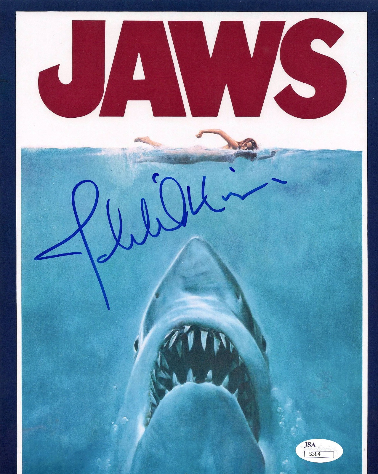 John Williams Signed 8×10 Jaws Color Photo – JSA Authentication
