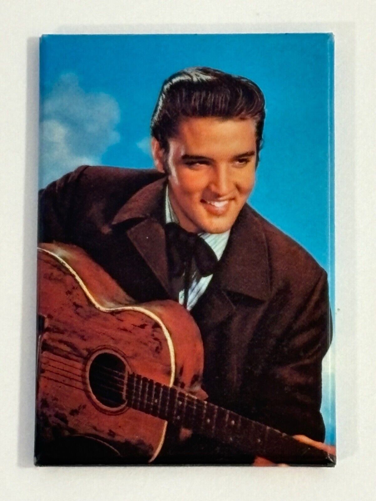 ELVIS PRESLEY POCKET MIRROR 3″ X 2″ COPYRIGHT 1956 20TH CENTURY FOX FILM CORP