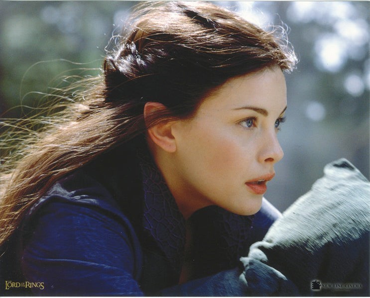 Lord of the Rings Liv Tyler Arwen Vintage 8×10 C-Print Photo Nazgul Chase Scene