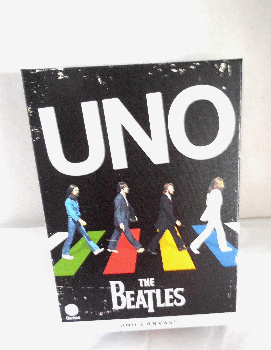 Mattel ~ Uno Canvas Beatles Cards ~ New ~ Sealed