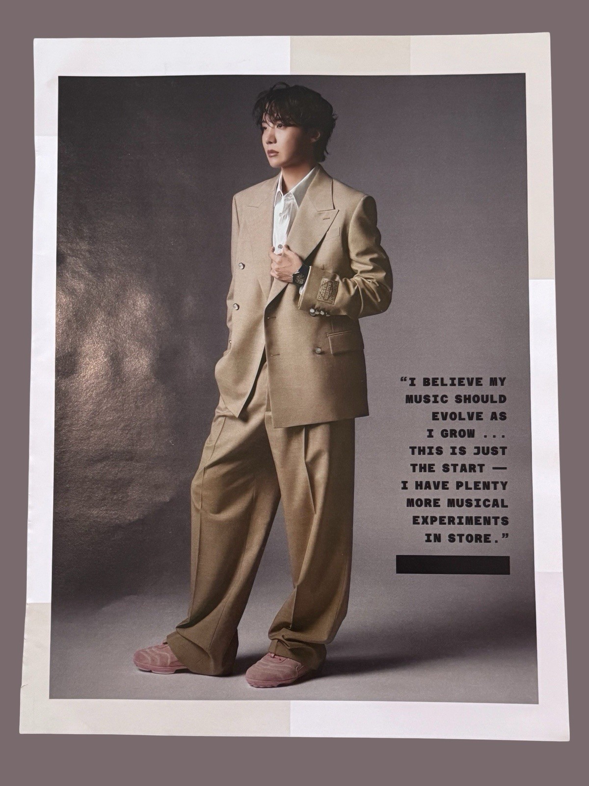 PLAVE Yejun Promo Industry Trade Ad – Original Rock Music Advert 10 x 13