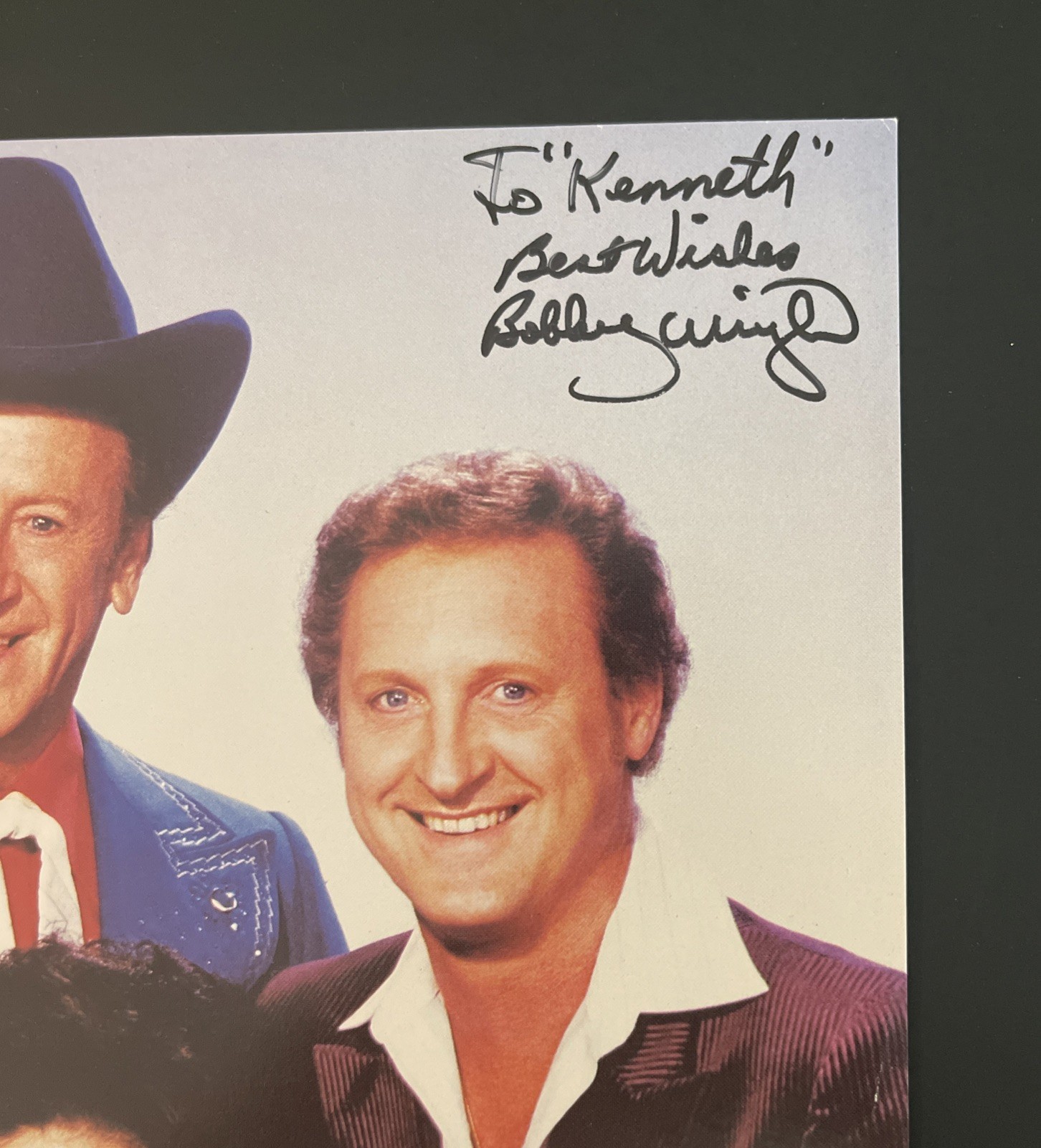 KITTY WELLS, JOHNNY & BOBBY WRIGHT: Hand Signed Celebrity Photo 8 x 10” / KSK
