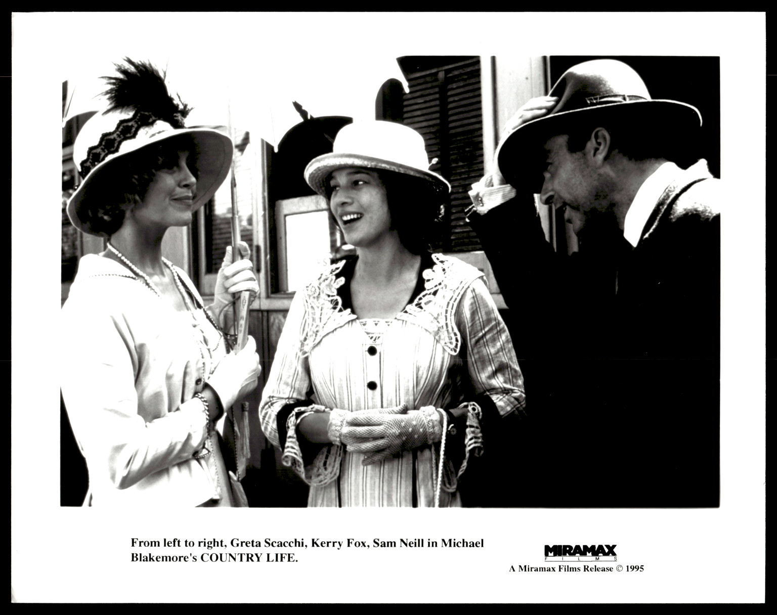 Miramax Films COUNTRY LIFE Movie Press Photo 1995 Greta Scacchi Sam Neill