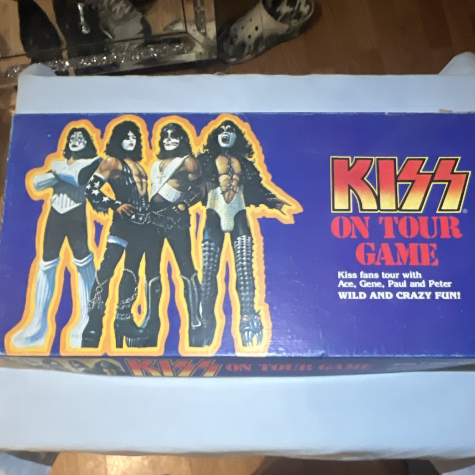 VINTAGE 1978 KISS AUCOIN MANAGEMENT (ON TOUR BOARD GAME) – COMPLETE