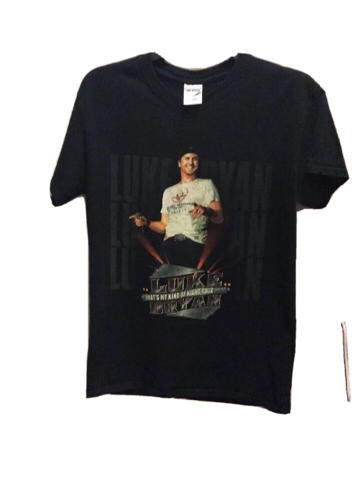 Luke bryan t shirt small adult unisex short sleeve