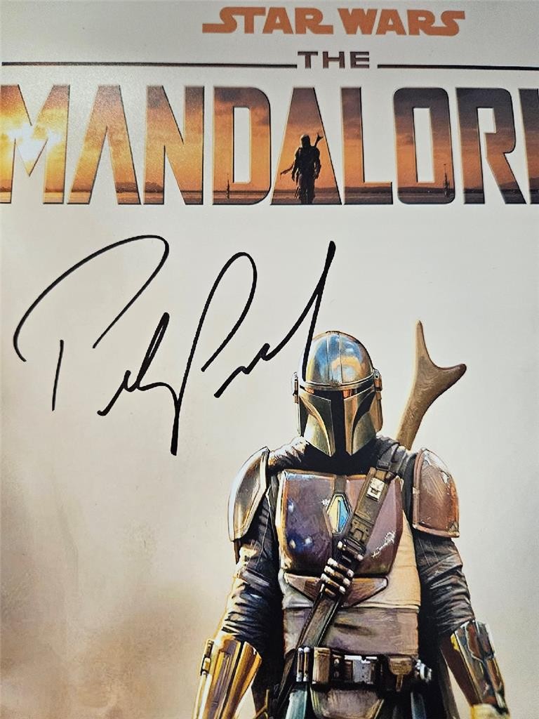 PEDRO PASCAL ACTOR SIGNED AUTOGRAPHED 11X17 MINI MOVIE POSTER MANDALORIAN W/ COA