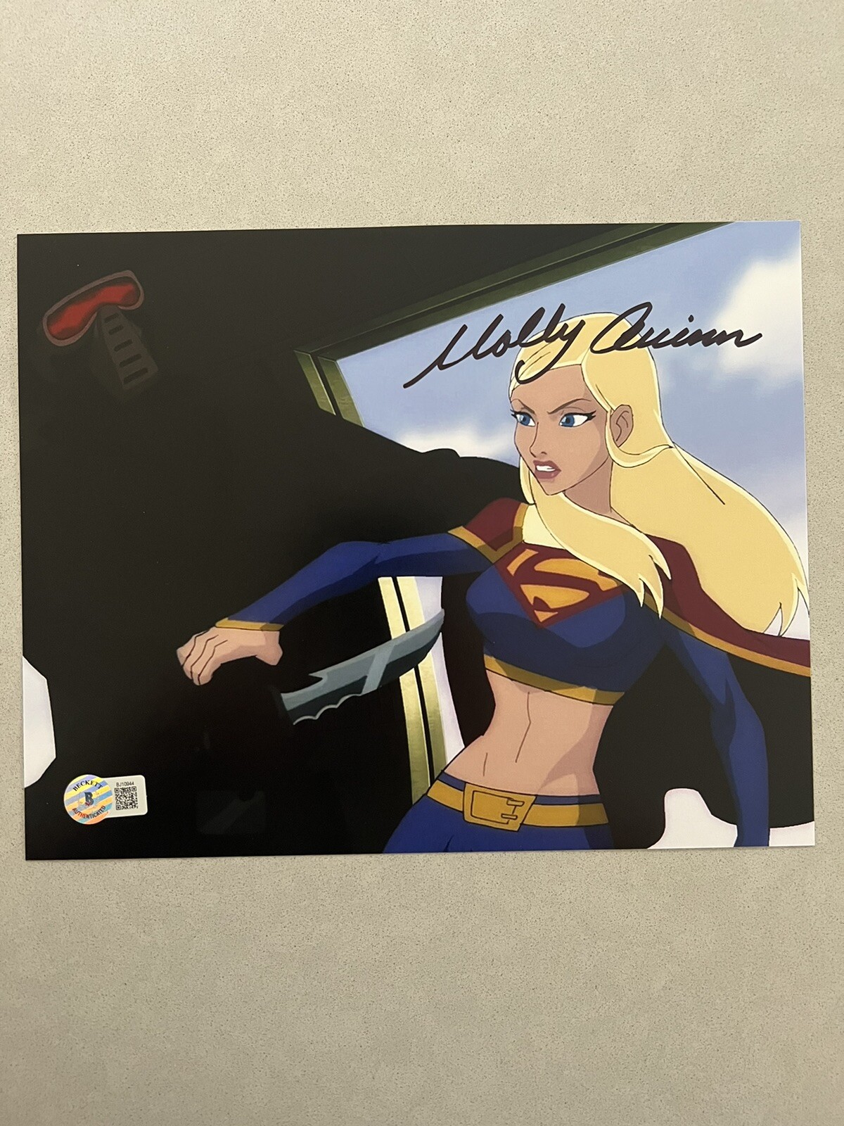 Molly Quinn autographed signed 8×10 photo Beckett BAS COA Sexy Alexis Supergirl