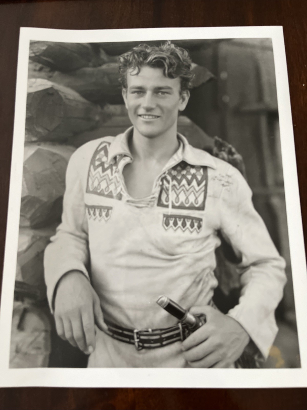 JOHN WAYNE / THE BIG TRAIL / 8 X 10 B&W PHOTO