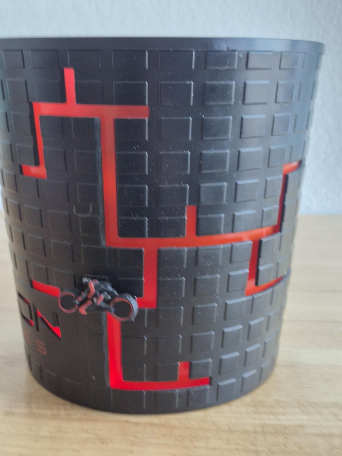 Tron Ares Totem Popcorn Bucket Theater Exclusive (LED Light-Up) Works