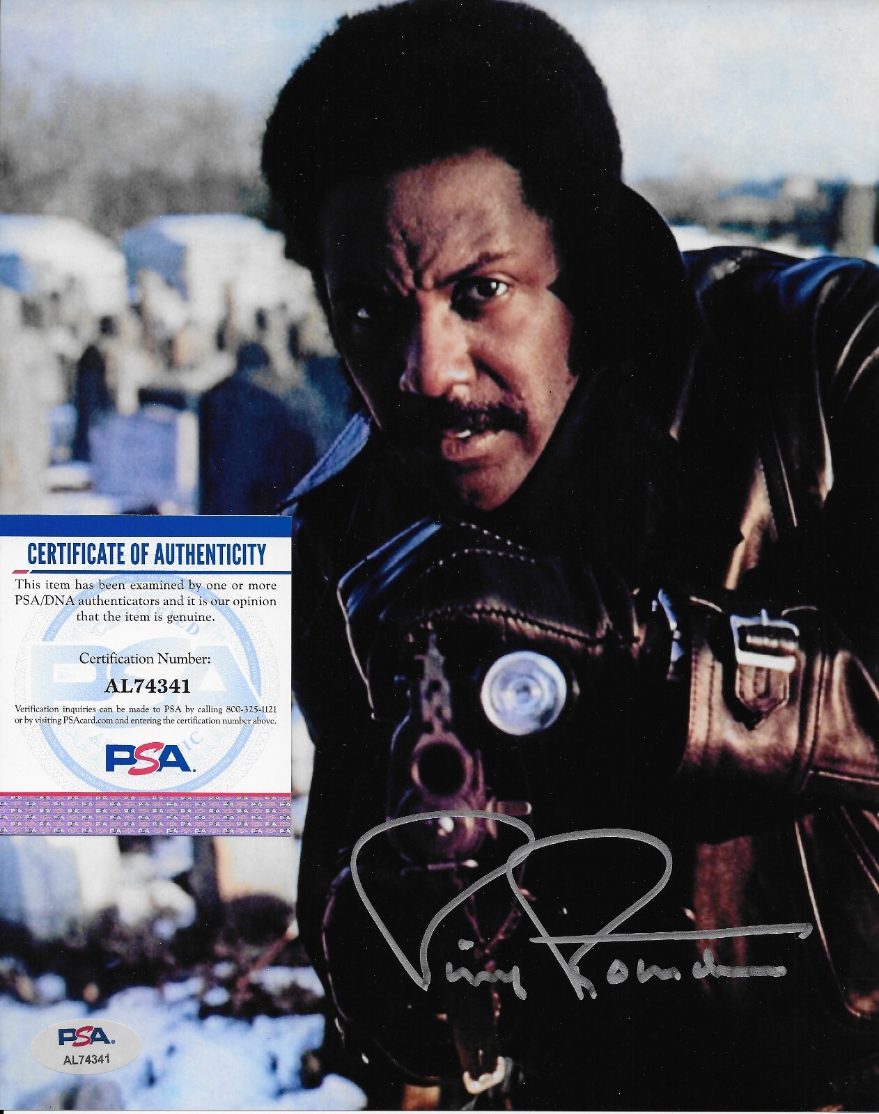 RICHARD ROUNDTREE Signed Autographed 8×10 Photo PSA/DNA COA SHAFT John Shaft