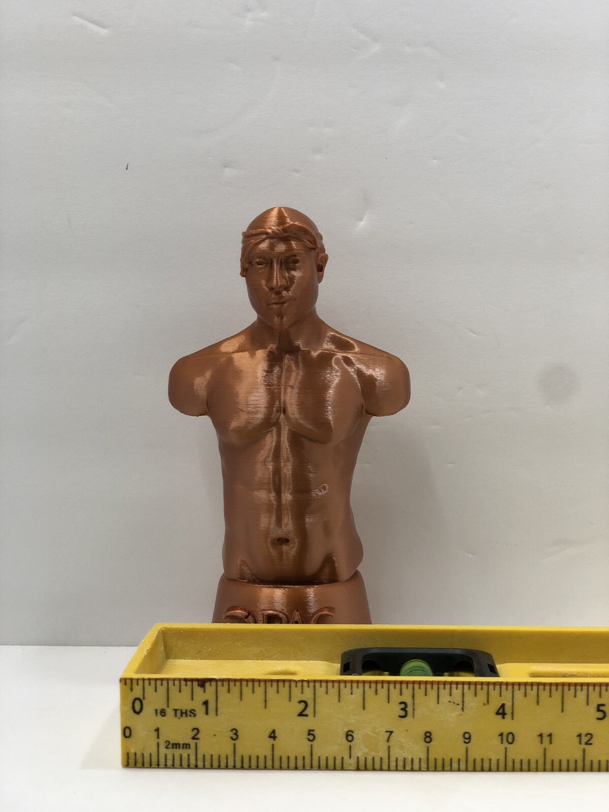 3D Printed 2pac Statue Tupac Shakur Bust