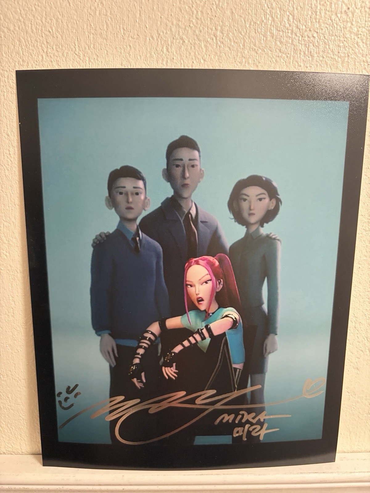 Signed 8×10 MAY HONG Mira KPop Demon Hunters Inscribed Autograph Mira