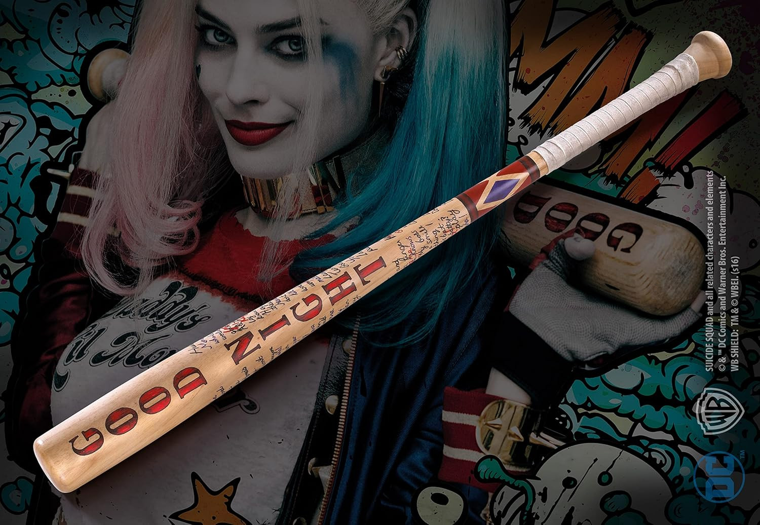 Harley Quinn Baseball Bat Prop Replica – Suicide Squad Collectible Item