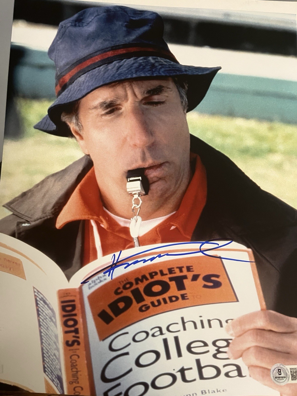 Autographed Henry Winkler 11×14 Photo The Waterboy Beckett Certified Signed