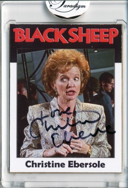 -Black Sheep- Ebersole Signed/Autograph/Auto Certified Movie Trading Card