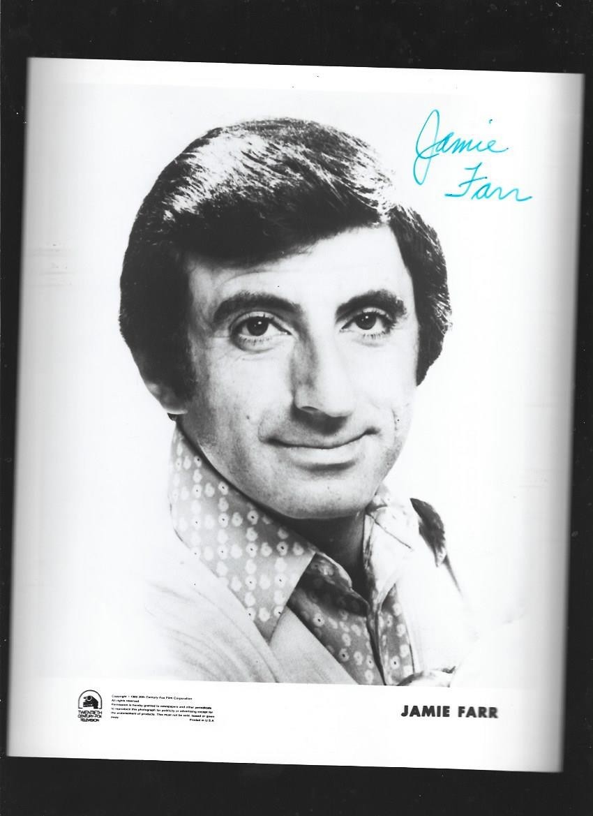 Original 1980 Jamie Farr 8 x 10 autographed publicity Photo
