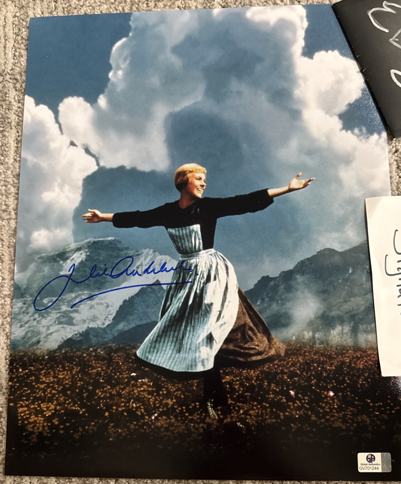 Julie Andrews The Sound Of Music IN PERSON SIGNED 11×14 PHOTO GA COA