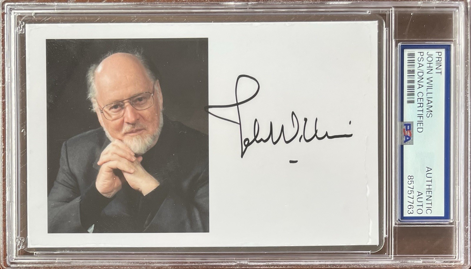 JOHN WILLIAMS Signed Autograph Photo Picture PSA DNA COA Star Wars Jurassic Park