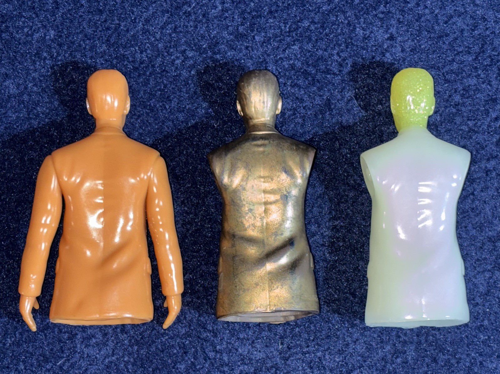 Cult JOHN WATERS Figure Prototype Testshot RARE Glow In The Dark Sofubi Trash x3