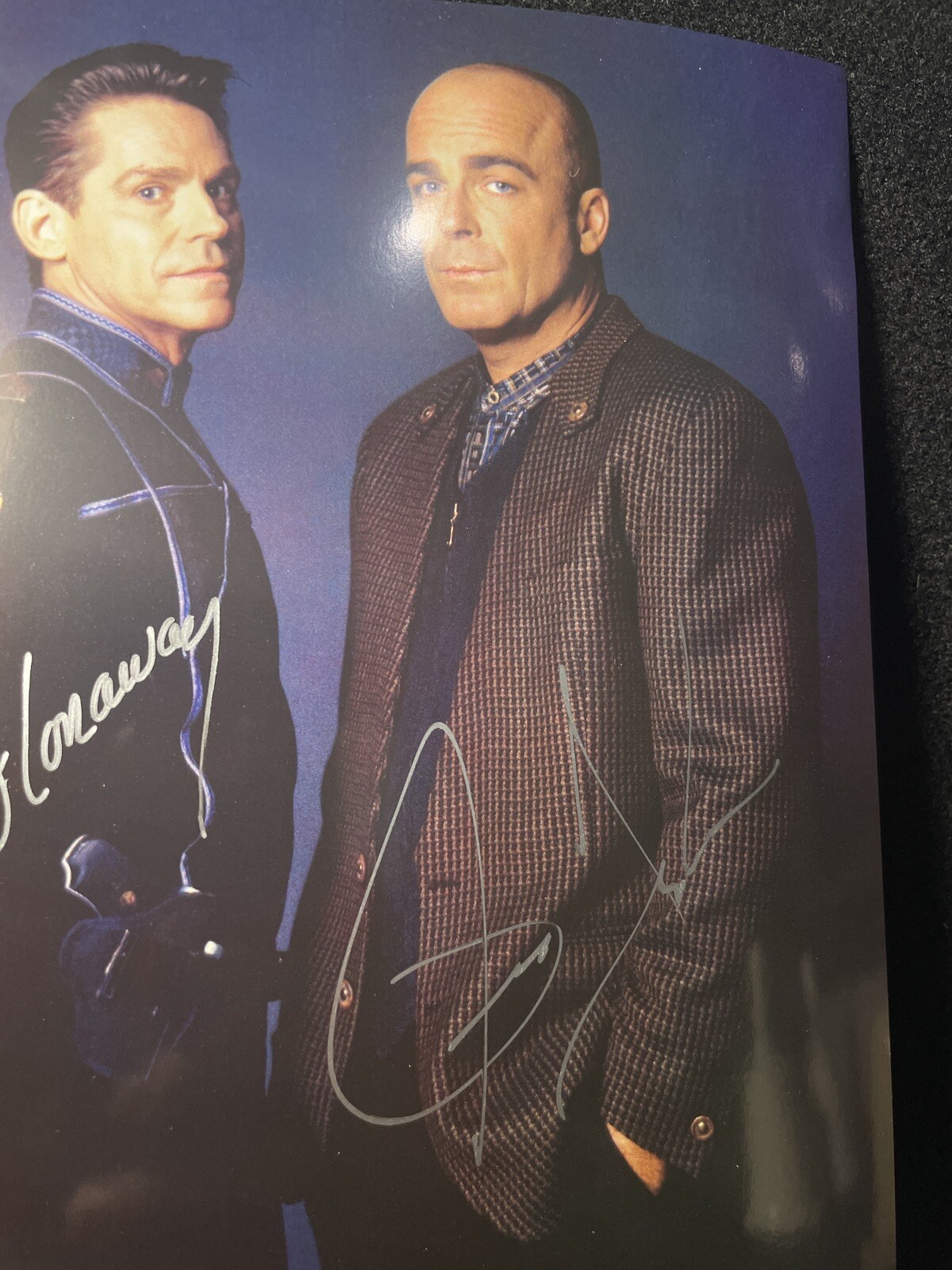 ‼️ JEFF CONAWAY & JERRY DOYLE- Babylon 5 Dual Signed GENUINE SIGNED AUTOGRAPHS