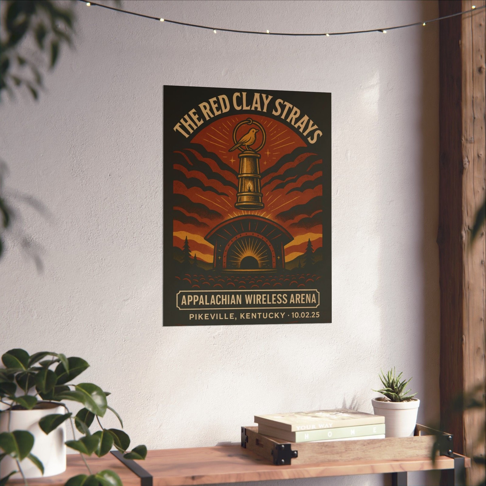 The Red Clay Strays Pikeville KY Concert Print | October 2, 2025 | Appalachian