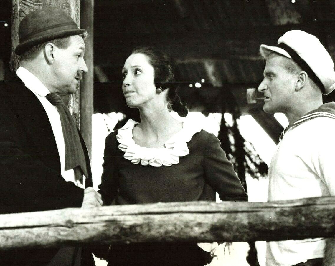 1980 Popeye Movie Press Photo Olive Oyl Duvall 8×10 w/ Paramount Letter *P17c