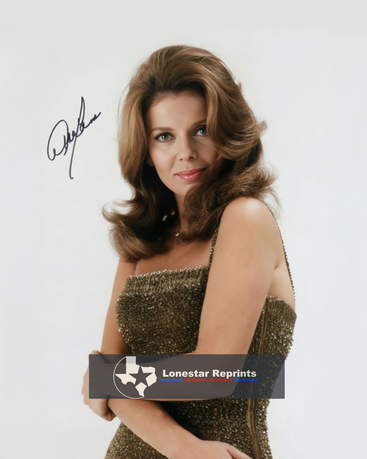 Abbe Lane Signed 8×10 Reprint