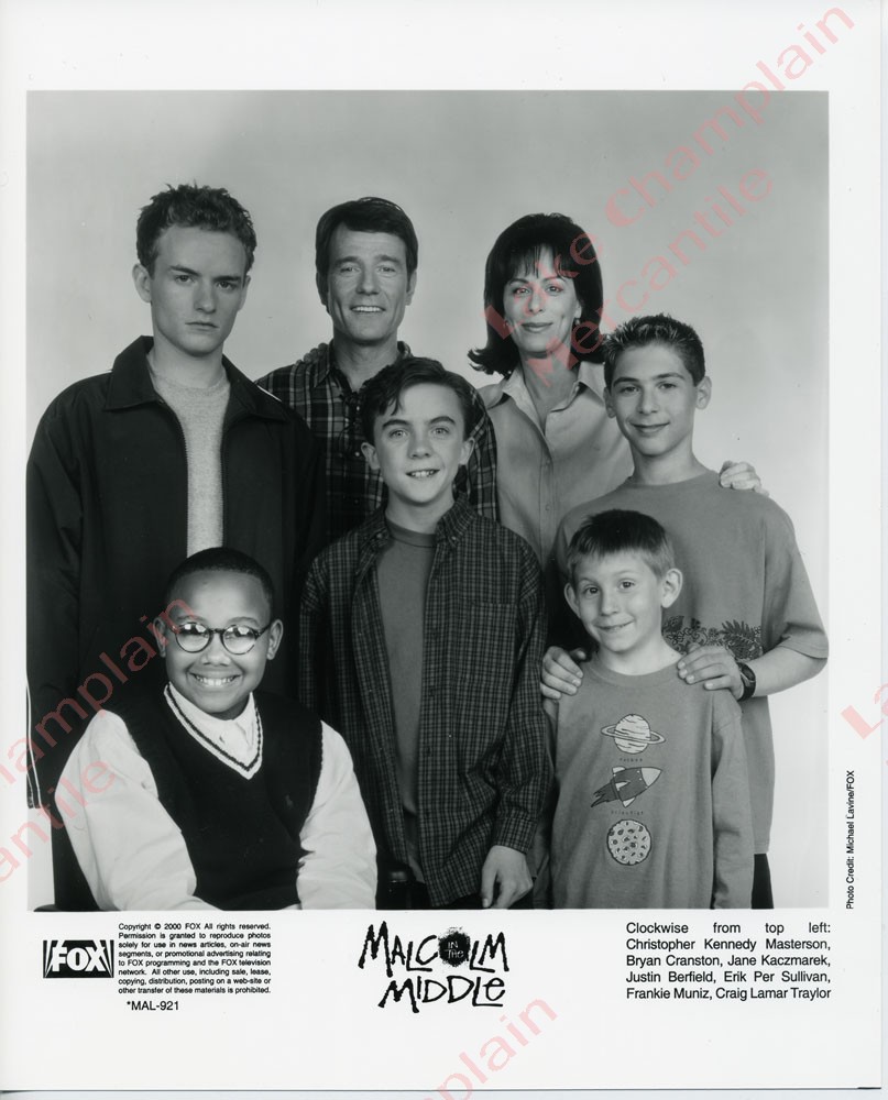 MALCOLM IN THE MIDDLE Press Photo Frankie Muniz + Cast