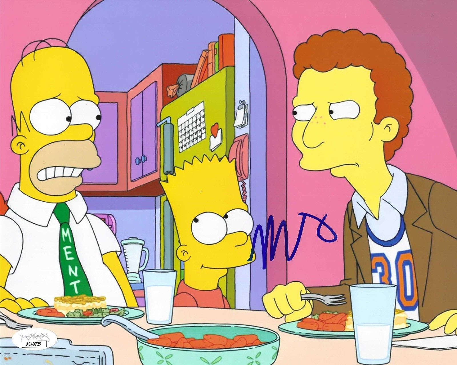 Michael Rapaport Signed 8×10 Photo w/ JSA COA #AC40729 The Simpsons Mike Wegman