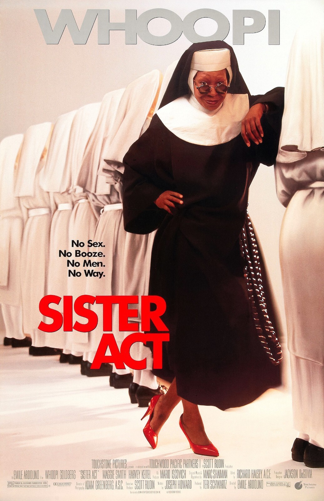 Sister Act movie poster – Whoopi Goldberg – 11 x 17 inches