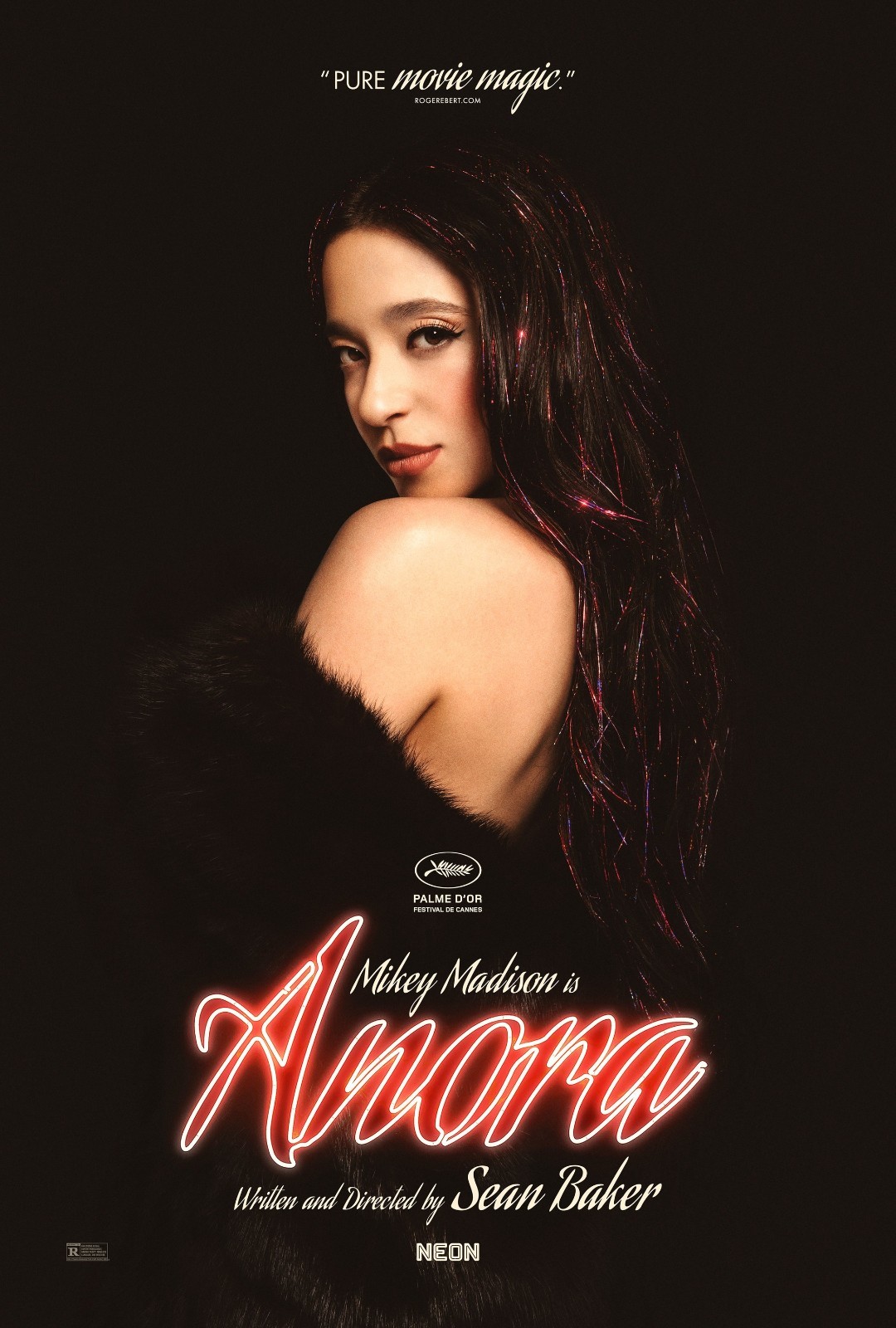 Anora movie poster (b) – Mikey Madison – 11 x 17 inches