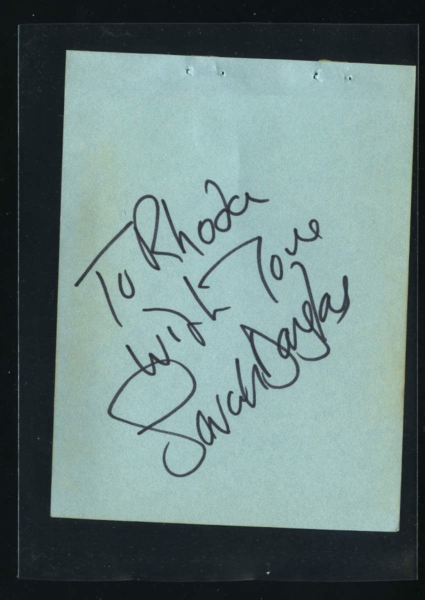 Sarah Douglas – Signed Autograph and Headshot Photo set – Superman II